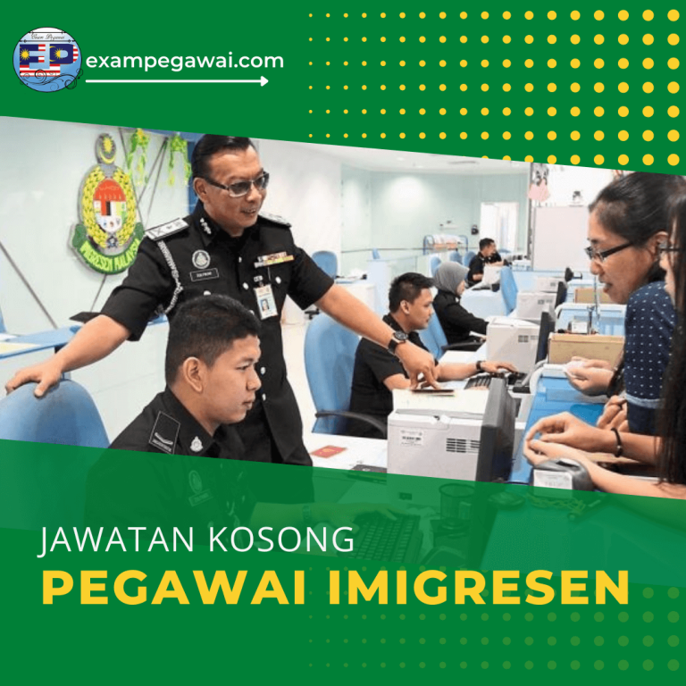 Imigresen Jawatan Kosong - Lebih 230 Pegawai Diperlukan